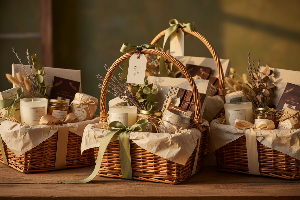 Ready-to-gift hampers at Raw Hub