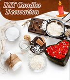 Heart-Shaped Wooden Candle Mould