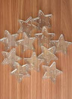 Star Acrylic Tealight (20pc) — clear star-shaped cups