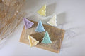 Tree Acrylic Tealight (20pc) — colorful tree-shaped tealight cups