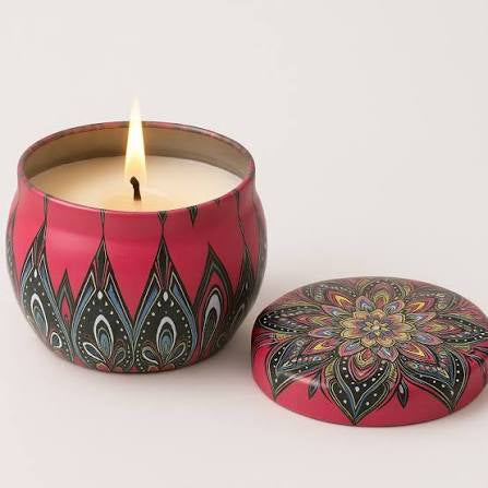 Mandala tin jar (big) (pack of 10)