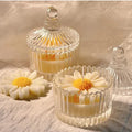 Crystal jar 100 mL (Pack of 6) — jars styled with dried flowers