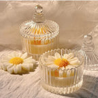 Crystal jar 100 mL (Pack of 6) — jars styled with dried flowers