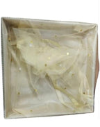 Rectangular Gift Baskets – Set of 3 (Gold)