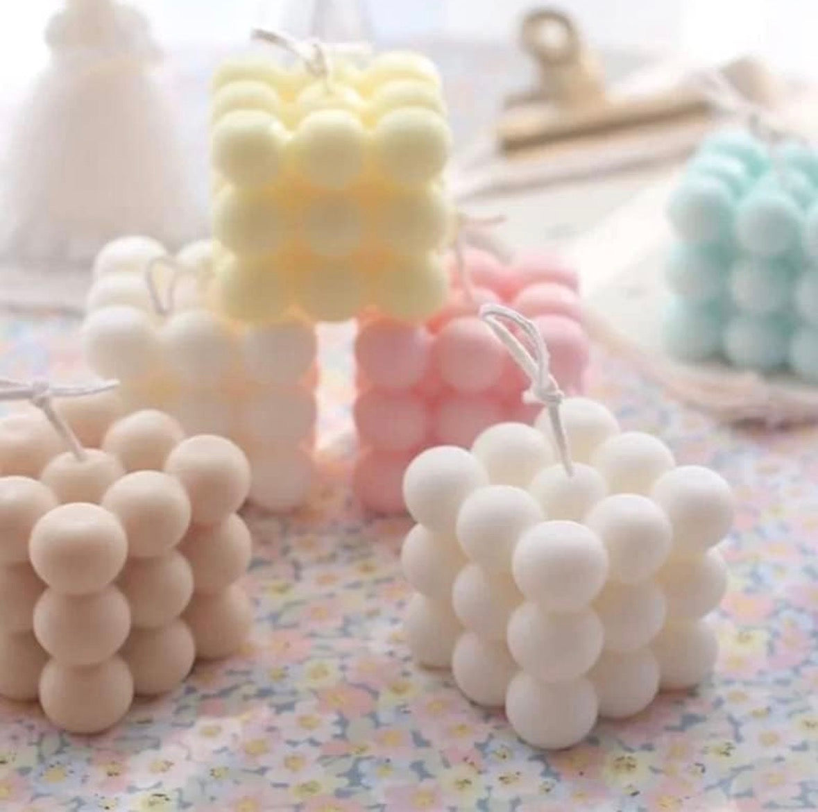 Silicone Bubble Candle Mould – Large