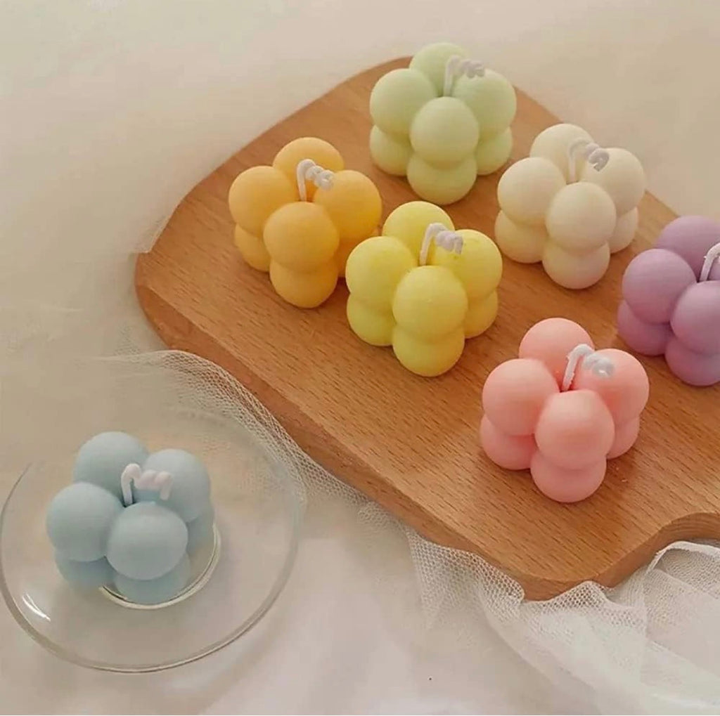 Silicone Bubble Candle Mould – Small