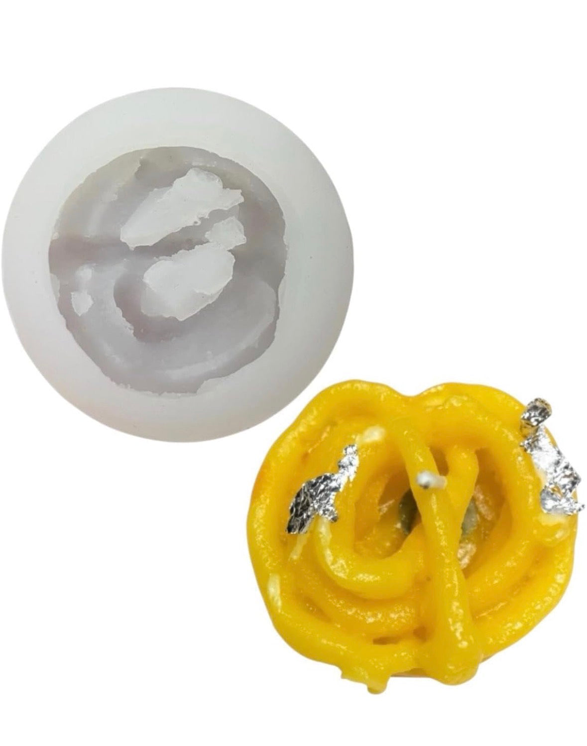 Jalebi Candle Mould Silicone Molds for Candle Making