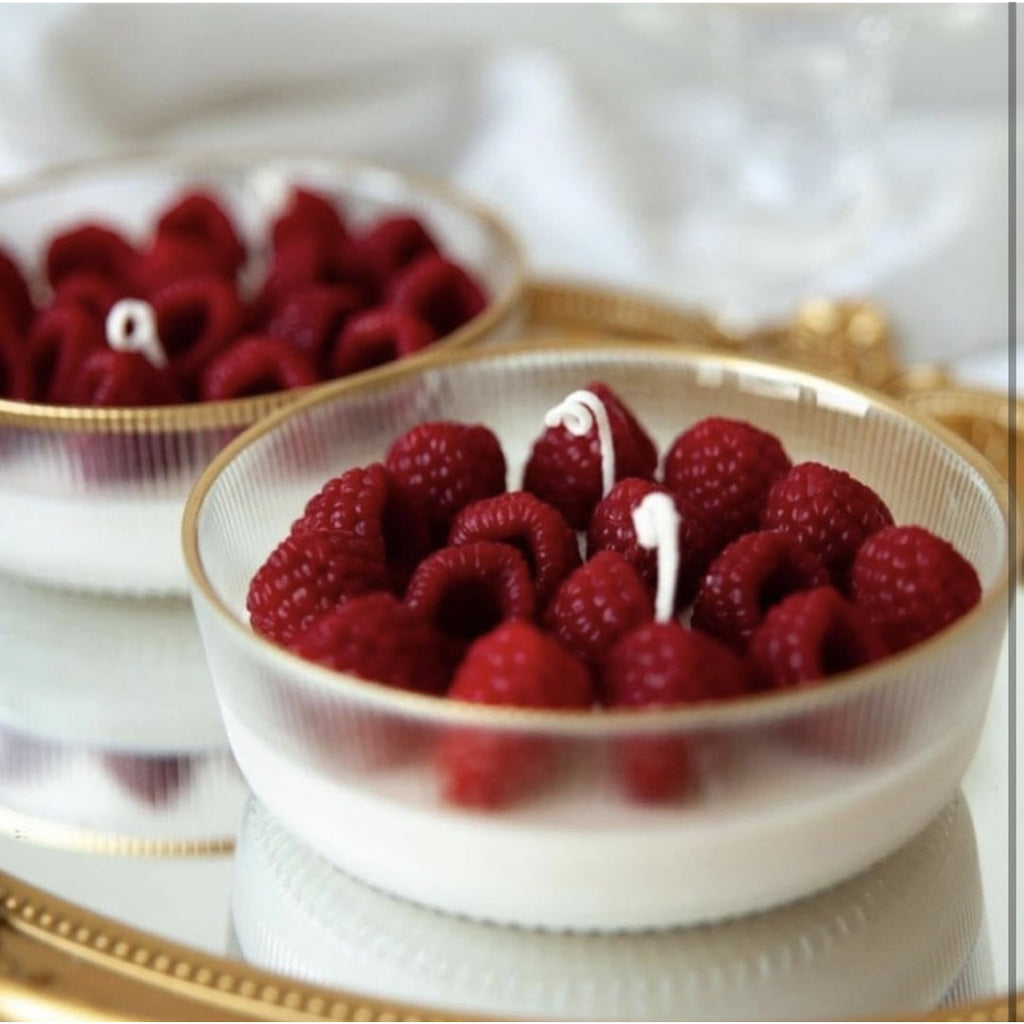 Strawberry Silicone Candle Mould – 4 Slot