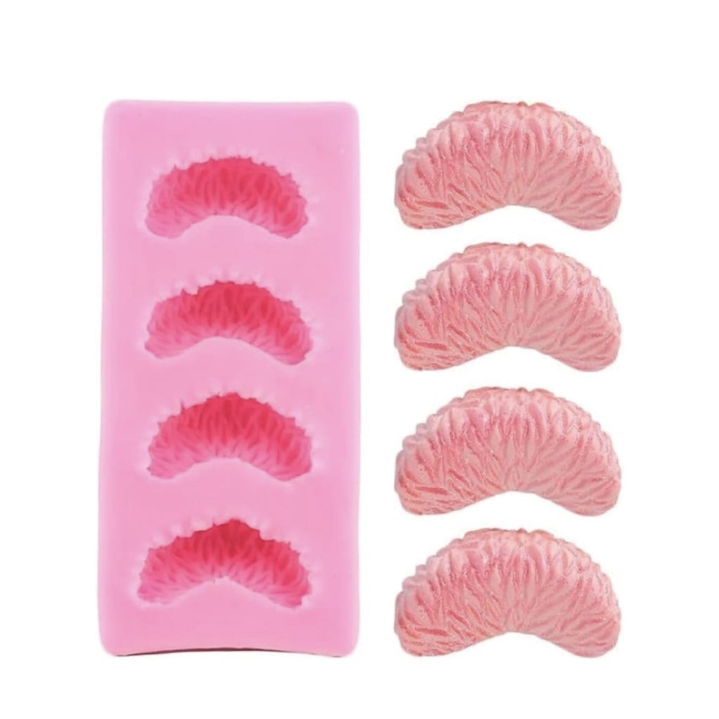 4 Cavity Orange Fruits Shape Candle Mold