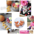 4 Cavity Orange Fruits Shape Candle Mold